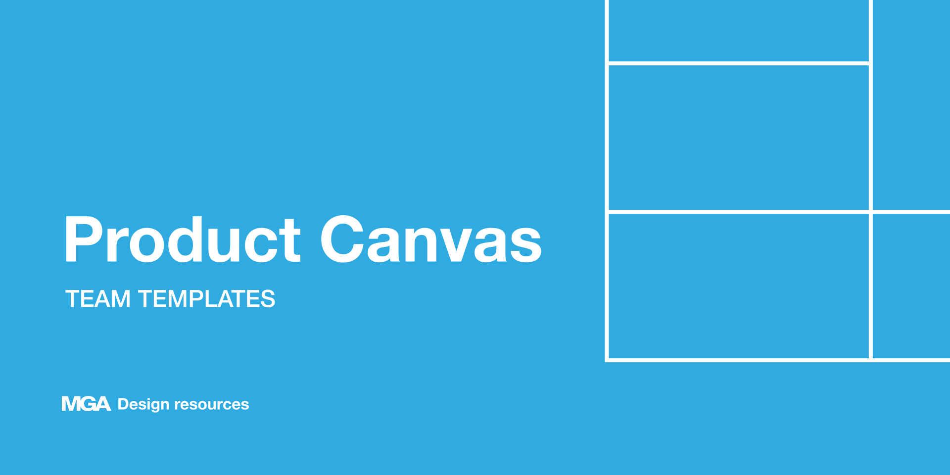Figma cover for Product Canvas template.